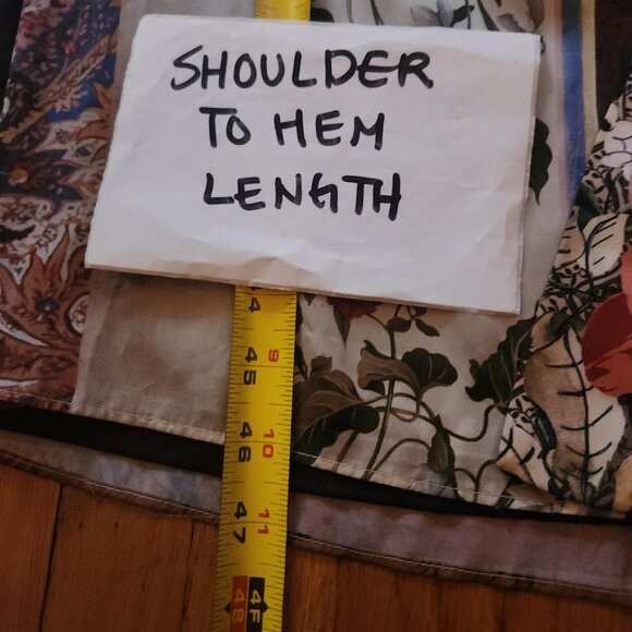 ZARA Patchwork Printed Kimono BLOGGERS FAV - Picture 9 of 10